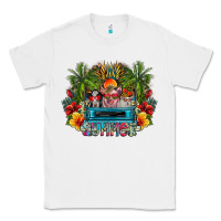 White Summer Classic Tee - CowhideDigitalArt