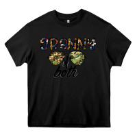 Black granny of both Heavy Core Tee - CowhideDigitalArt