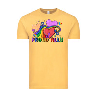 Vintage Mustard proud ally Vintage Tee - MaliasSmallBusiness
