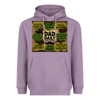 Lavender dad daily affirmations Heavyweight Hoodie - TumblerDesignByShophia