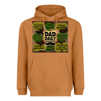 Meerkat dad daily affirmations Heavyweight Hoodie - TumblerDesignByShophia