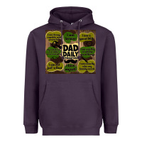 Plum dad daily affirmations Heavyweight Hoodie - TumblerDesignByShophia