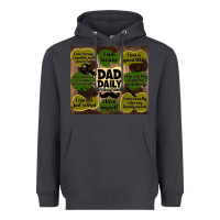 Smoke dad daily affirmations Heavyweight Hoodie - TumblerDesignByShophia