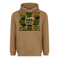 Toasted Coconut dad daily affirmations Heavyweight Hoodie - TumblerDesignByShophia