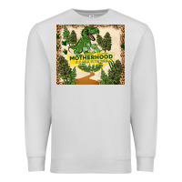 Dove Grey motherhood is a walk in the park Premium Sweatshirt - TumblerDesignByShophia