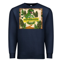 Navy motherhood is a walk in the park Premium Sweatshirt - TumblerDesignByShophia