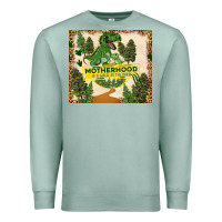 Seafoam motherhood is a walk in the park Premium Sweatshirt - TumblerDesignByShophia