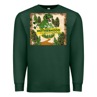 Sports Green motherhood is a walk in the park Premium Sweatshirt - TumblerDesignByShophia