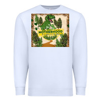White motherhood is a walk in the park Premium Sweatshirt - TumblerDesignByShophia