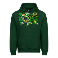 Forest Green nurse st patrick Urban Hoodie - FaDigitalArtStudio