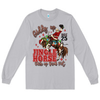 Moon Dust giddy up jingle horse pick up your feet Long Sleeve Tee - MaliasSmallBusiness