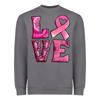 Storm Breast Cancer love Heavyweight Sweatshirt - NancyCooperArtShop