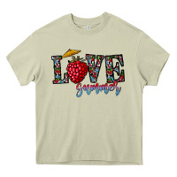 Mossy love summer Heavy Core Tee - CowhideDigitalArt