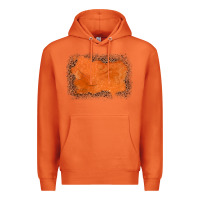 Carrot gemstone orange leopard background Premium Hoodie - JahusDesignShop