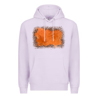 Lilac gemstone orange leopard background Premium Hoodie - JahusDesignShop