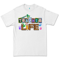 White teacher life Premium Tee - AdoDesignShop