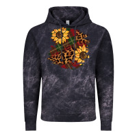 Cloud Black Christmas leopard sunflower Vintage Hoodie - BarkalooDesign