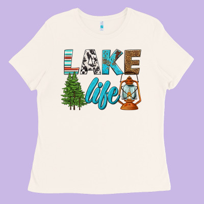 Lake Life Ladies Tee Designed By Hra Design Shop