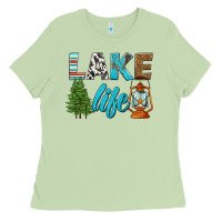 Matcha lake life Ladies Tee - HRA Design Shop
