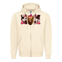 Sandshell Highland Cow Mom Zipper Hoodie - Bettercallsaul
