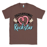 Chestnut educational rockstar Classic Tee - MaliasSmallBusiness