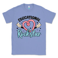 Colony Blue educational rockstar Classic Tee - MaliasSmallBusiness