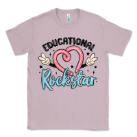 Lilac educational rockstar Classic Tee - MaliasSmallBusiness