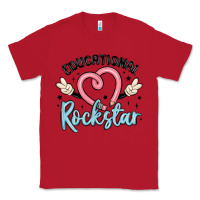 Red educational rockstar Classic Tee - MaliasSmallBusiness