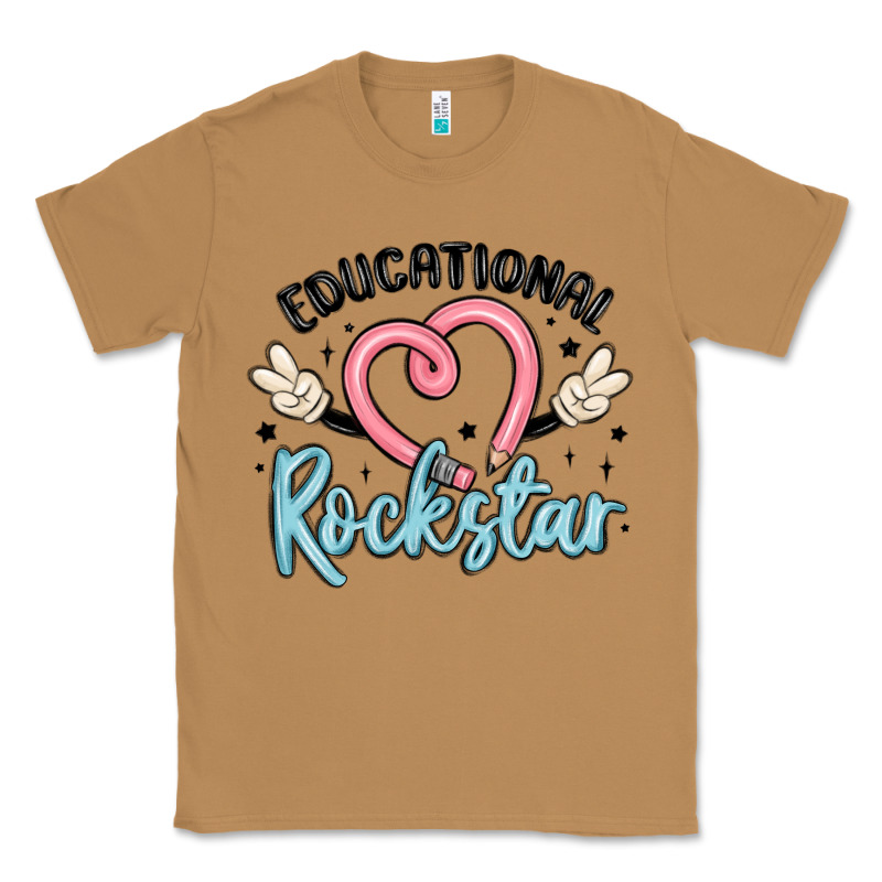 Educational Rockstar Classic Tee by MaliasSmallBusiness | Teevron