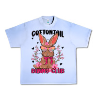 Grape Ice cottontail bunny club Urban Heavy Tee - MaliasSmallBusiness