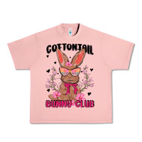 Salmon cottontail bunny club Urban Heavy Tee - MaliasSmallBusiness