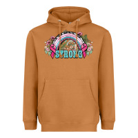 Meerkat Strong Cancer rainbow Cancer Awareness Heavyweight Hoodie - HowdyJamesFarm
