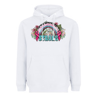 White Strong Cancer rainbow Cancer Awareness Heavyweight Hoodie - HowdyJamesFarm