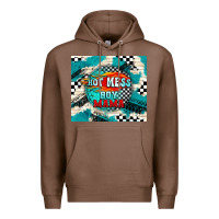 Chestnut hot mess boy mama with fire Premium Hoodie - TumblerDesignByShophia