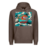 Coffee hot mess boy mama with fire Premium Hoodie - TumblerDesignByShophia