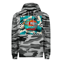 Slate Camo hot mess boy mama with fire Premium Hoodie - TumblerDesignByShophia