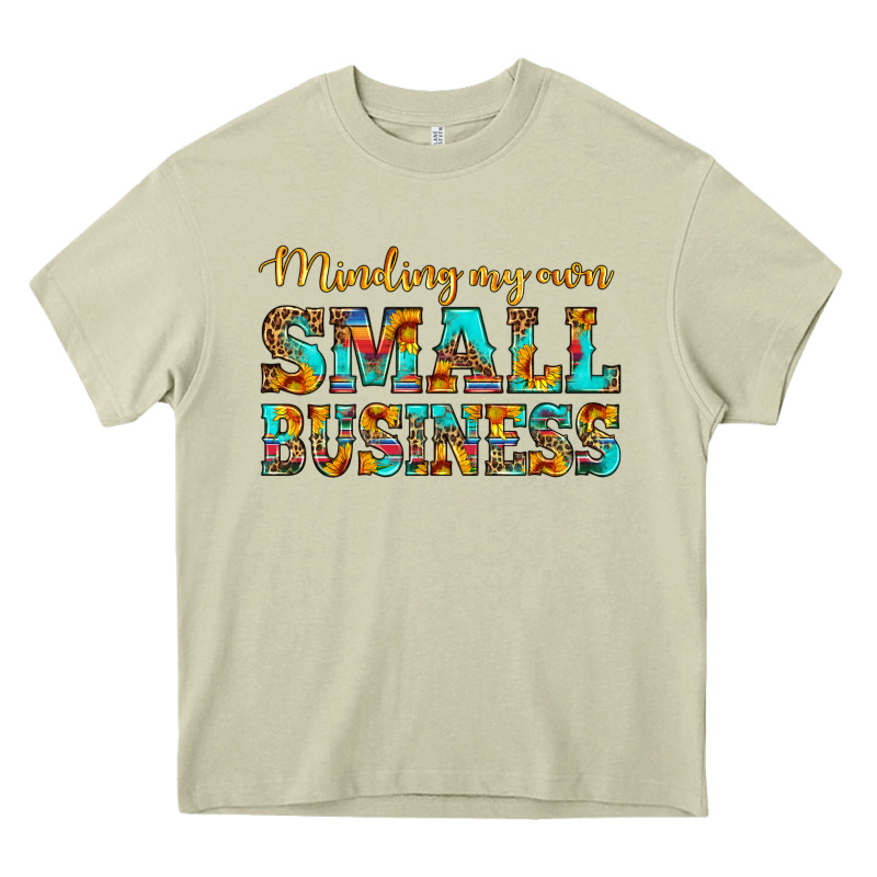 Minding My Own Small Business Heavy Core Tee by HRA Design Shop | Teevron