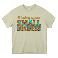 Mossy minding my own small business Heavy Core Tee - HRA Design Shop