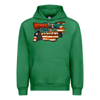 Emerald Memorial Day honor and remember Urban Hoodie - FaDigitalArtStudio