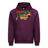 Mauve Wine Memorial Day honor and remember Urban Hoodie - FaDigitalArtStudio