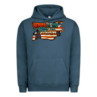 Pigment Midnight Navy Memorial Day honor and remember Urban Hoodie - FaDigitalArtStudio