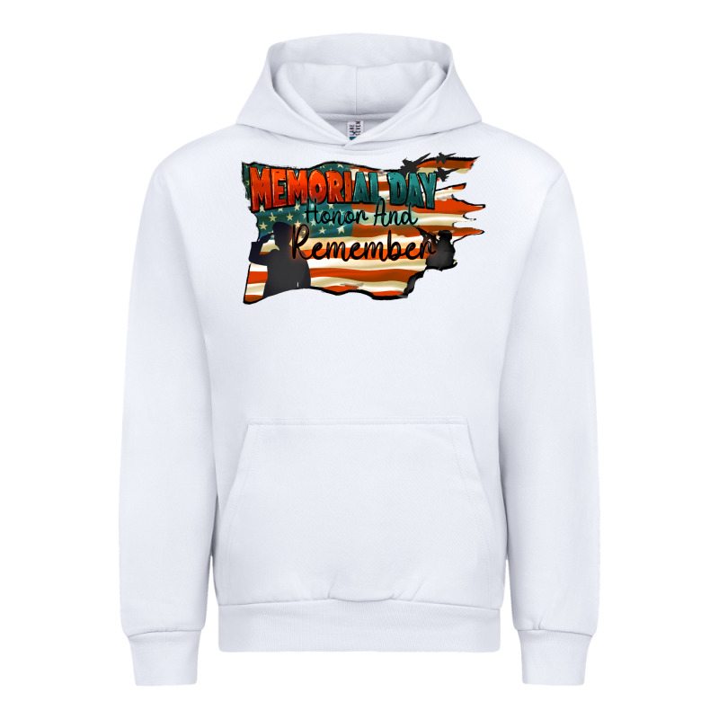 Memorial Day Honor And Remember Urban Hoodie by FaDigitalArtStudio | Teevron