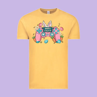Happy Easter Vintage Tee Designed By Maliassmallbusiness
