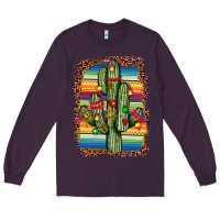 Plum Christmas cactus Long Sleeve Tee - JahusDesignShop
