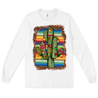 White Christmas cactus Long Sleeve Tee - JahusDesignShop