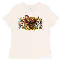 Bone mom highland cow Ladies Tee - RacoonDesign