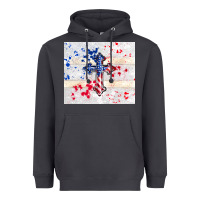 Smoke 4th of july flag cross Heavyweight Hoodie - TumblerDesignByShophia