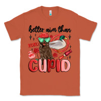 Copper better aim than cupid with dog and duck Classic Tee - MaliasSmallBusiness