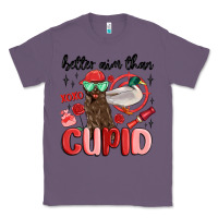 Lavender better aim than cupid with dog and duck Classic Tee - MaliasSmallBusiness