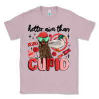 Lilac better aim than cupid with dog and duck Classic Tee - MaliasSmallBusiness